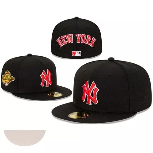 New New York Yankees Baseball Cap Era Hat Flat edge hat 59FIFTY Fitted Hat A16 — image 1
