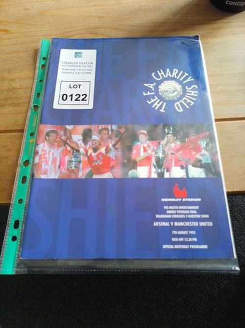1993 Arsenal v Manchester United - FA Charity Shield
