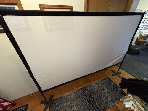XIAOHUI 150 In Outdoor Projector Screen 4K 16:9 Portable Projector Screen