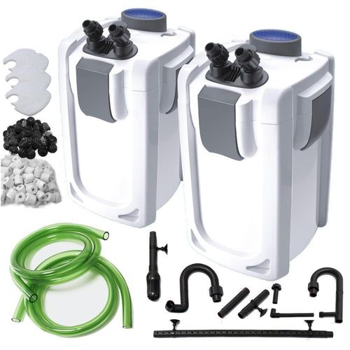 Aquarium Fish Tank External Canister Filter & Media with Optional UV Steriliser — image 1