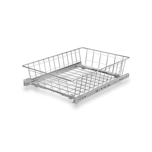 Pull Out Wire Basket Drawer Wardrobe Storage Organiser Drawer 12 Sizes 2 Colours — image 2