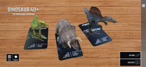 Dinosaur 4D+ AR Flashcards - Interactive 3D STEM Learning Toy Gift for Kids 4+ — image 12