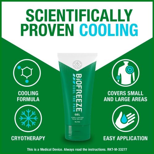 Biofreeze Pain Relief Cooling Gel Muscle & Joint Relief 59ml (2 Pack) — image 4