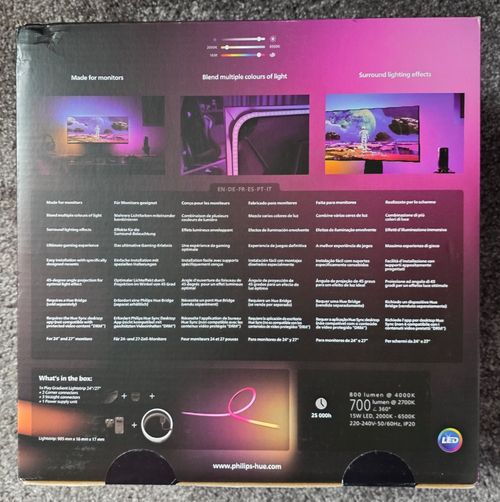 Philips Hue Play Gradient Lightstrip 24-27 Inch PC Monitor RGB LED — image 5
