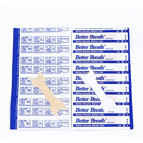 Breath Nasal Strips for Nasal Congestion Rhinitis Reducing Anti Snore Air Flow — image 3