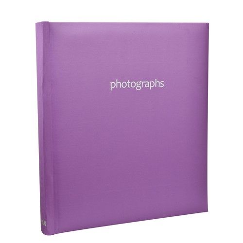 Large 5 x 7 Slip In Case Book bound Memo Photo Album For 120 Holds Choose Design
