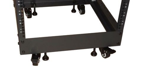 18U 19" Rackmount Server Frame Adjustable Rack 56cm to 97cm Cabinet Alternative — image 7