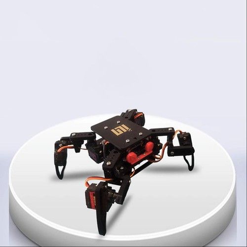 DIY Quadruped Robot Kits Easy to Play Stem Crawling Robot Set for Kids to Learn