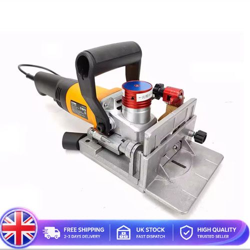 UK Lamino Woodworking Slotting Machine 2-in-1 Invisible Connector 220V