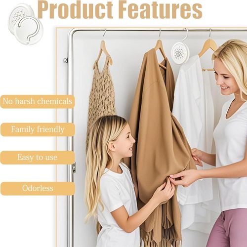 6 Hanging Moth Repellent for Wardrobes Clothes Moth Killer for Protect Clothes — image 3