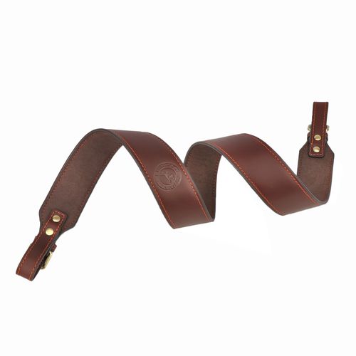 TOURBON Hunting Rifle Sling Gun Leather Carry Shoulder Strap Adjustable Brown UK — image 13
