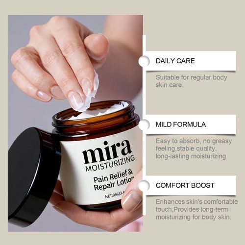 Mira Pain Relief Lotion Mira Organics Cream Skin Repair Cream for All Skin Types — image 5