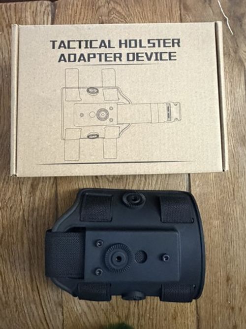 Airsoft Drop Leg Holster platform black