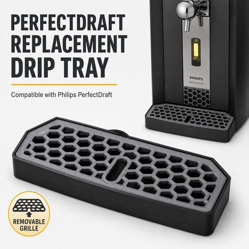 Replacement Drip Tray for Philips Perfect Draft Beer Machine HD3720 3D Printed