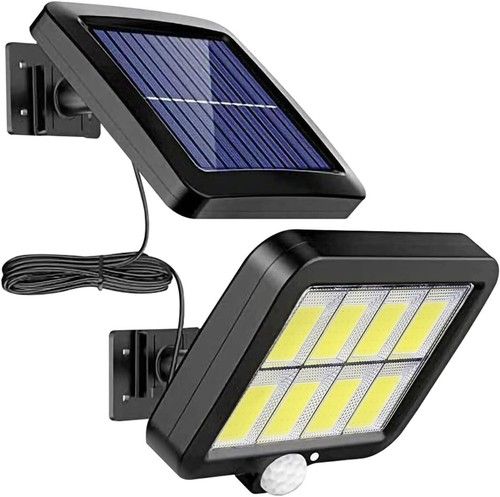 4PACK Solar Power LED PIR Motion Sensor Wall Light Security Outdoor Garden Flood