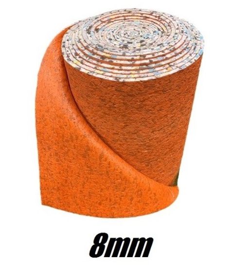 8mm, 10mm, 12mm Thick PU Carpet Underlay Cushion Soft Luxury Feel High Density