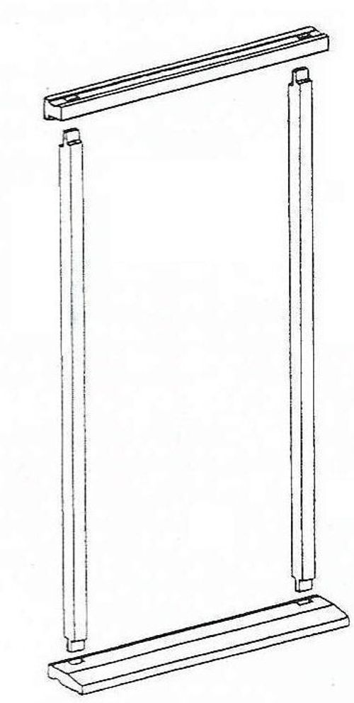 external door frame 32" door + cill, waterbar & weatherseal hardwood reversible — image 7