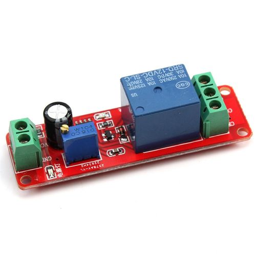 NE555 Delay  Module shield Timer Switch DC 12V Adjustable 0 to 10 Second — image 2