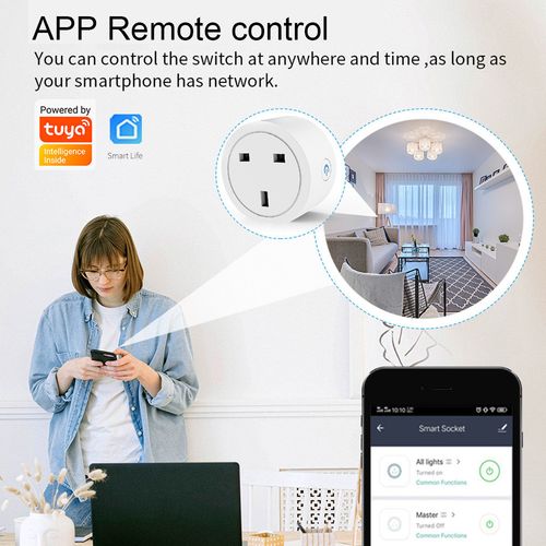 1 Pack Wifi Smart Life Plug Sockets Power Socket For Amazon Alexa Google Home UK — image 8