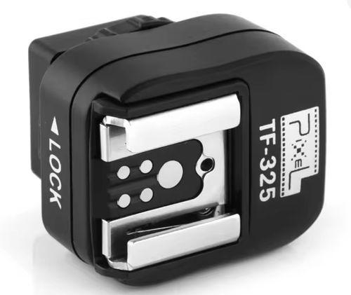 Pixel TF-325 Hot Shoe Adapter Sony AAS to Canon Nikon Flash TTL E-TTL PC Sync — image 2