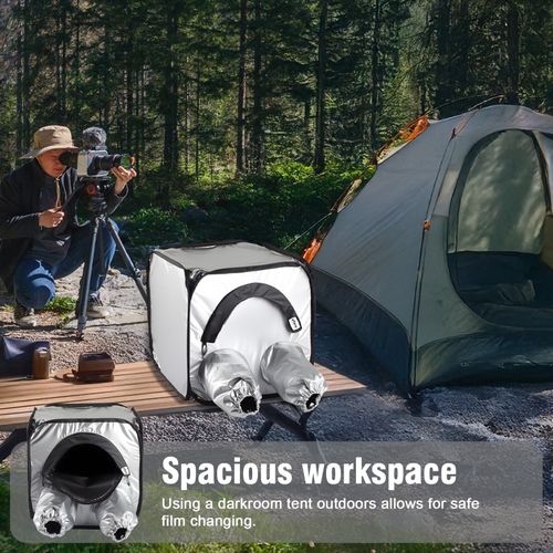 Darkroom Film Changing Tent Loading Bag for 8X10 Camera Negative Developing — image 8