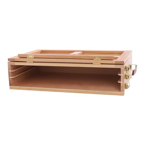 Large Tabletop Easel Adjustable Beech Wood Table Top Easel Portable Sketch Box — image 21
