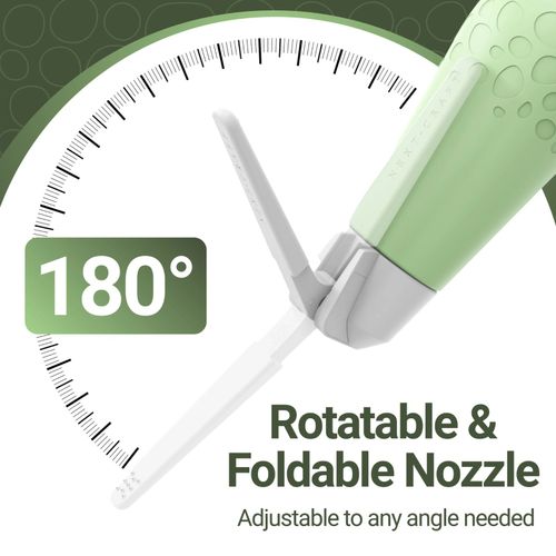 Nextcraft Portable Bidet & Peri Bottle, 180° Rotatable Foldable Nozzle, Compact — image 2