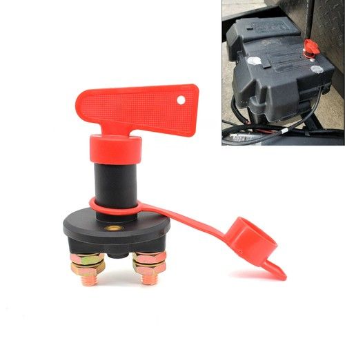 12V 24V 100A Battery Isolator Kill Switch Car Marine Boat Cut Off Removable Keys