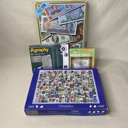 Jigsaw Puzzle Bundle x15 Joblot 1000 Pieces Christmas Hobby Unchecked Pastime — image 17