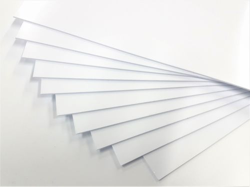 Styrene Plasticard White Matt/Gloss High Impact Polystyrene 1mm to 3mm A5 to A3 — image 5