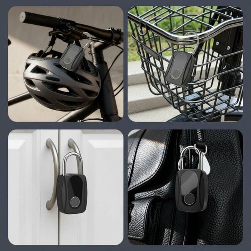 Smart Biometric Padlock Type-C Charging Biometric Padlock — image 9