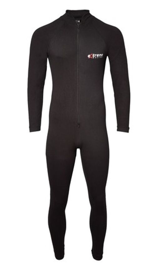 One Piece Base Layer Mens Bodysuit Under suit Black Full Body Thermal Under Wear