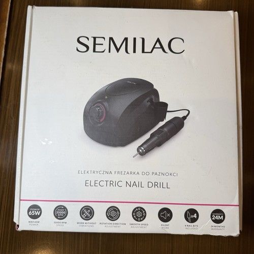 Semilac Professional Electric E- File Nail Drill 35000Rpm Manicure Pedicure Nail
