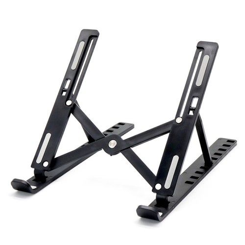 Fold-Up Adjustable Ventilated Portable Laptop Stand Laptop Holder for Desk