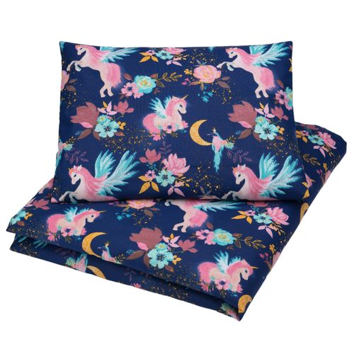 COT BED 2 PIECE BEDDING SET  BABY TODDLER JUNIOR BED DUVET COVER PILLOWCASE — image 1