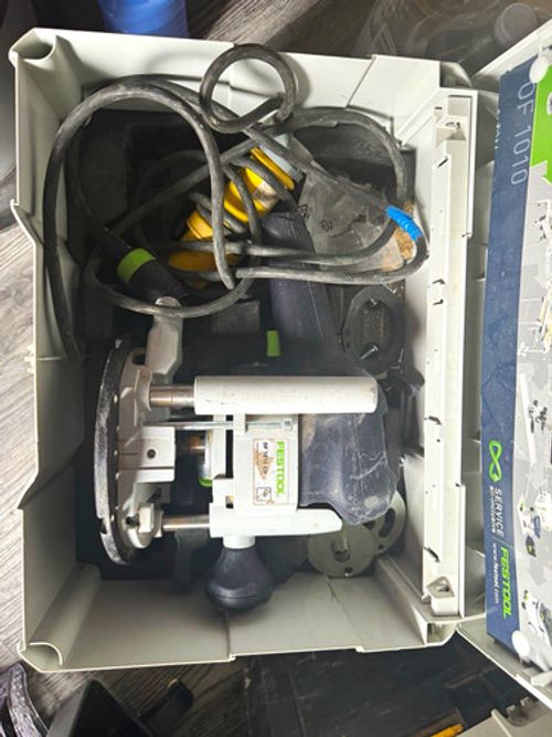Festool OF 1010 EQ-Plus GB 110V Corded Router in Systainer T-LOC Case