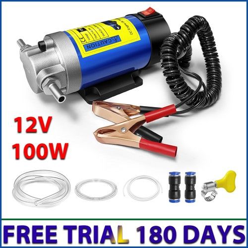 Oil Diesel Transfer Pump, DC 12V Electric Fuel Transfer Pump, Oil Extractor Pump