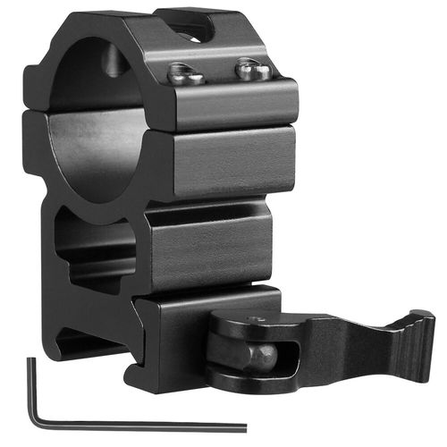 Quick Release 25mm Ring Tactical Scope Mount Adapter 20mm Picatinny Rail — image 9