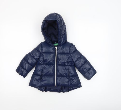 United Colors of Benetton Unisex Baby & Toddler Puffer Jacket Size 12-18 Months — image 2