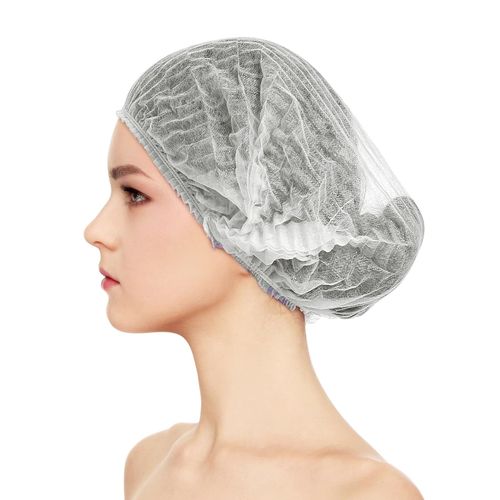 100-1000PCS Disposable Mob Caps Non Woven Catering Kitchen Hair Nets UK — image 2