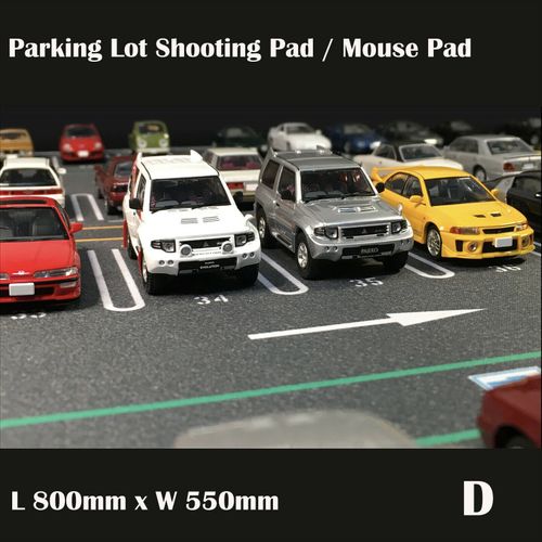 Diorama  1/64 Parking Lot Mat Model Car Scene Display Large Garage Toy Mouse Pad — image 5