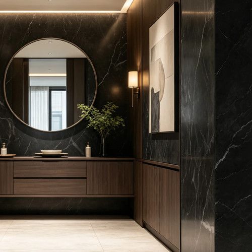 Marble & Stone Effect Wall Panels | Waterproof SPC | Matt Gloss | Feature Walls
