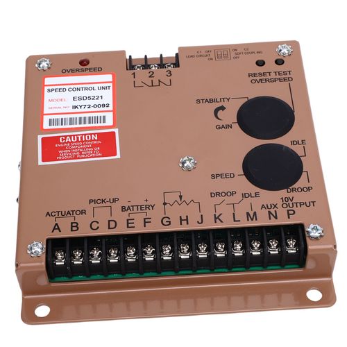 ESD5221 Speed Control Unit Iron Aluminum Generator Engine Governor Controller — image 11