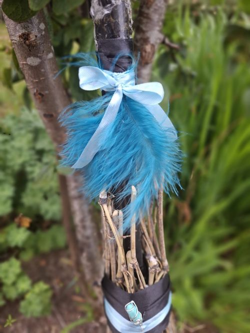 witch besom, broomstick, witch's broom — image 3