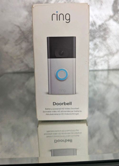 Ring Doorbell HD Video Doorbell, Battery Powered, Wi‑Fi Wireless, Night Vision