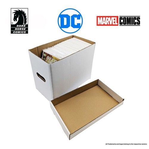 Comic Book Cardboard Storage Box! Holds approx 150-175 Comics