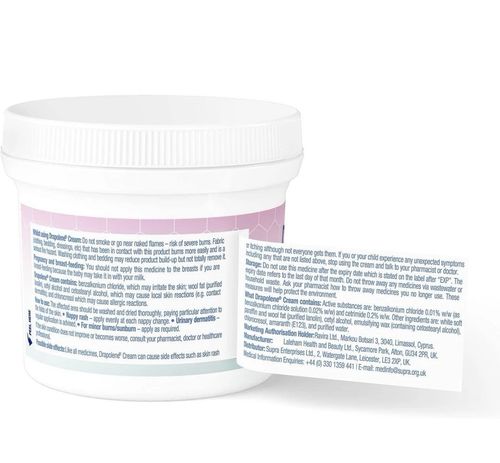 Drapolene Cream 350g Tub Treats Nappy Rash Incontinence Dermatitis Minor Burn — image 3