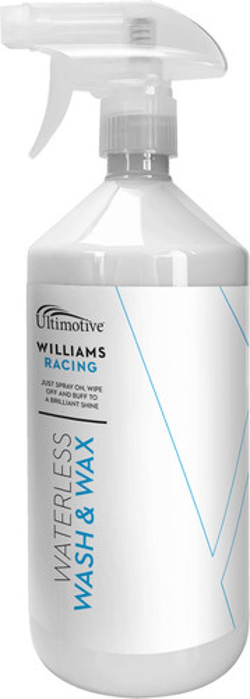 Williams Waterless Wash and Wax 1L with Carnauba Wax plus Canyon Spray trigger