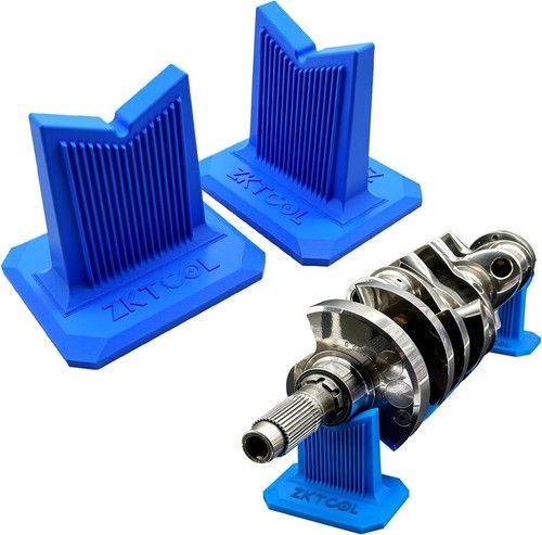 ZKTOOL 2Pce Engine Repair Crankshaft Stands