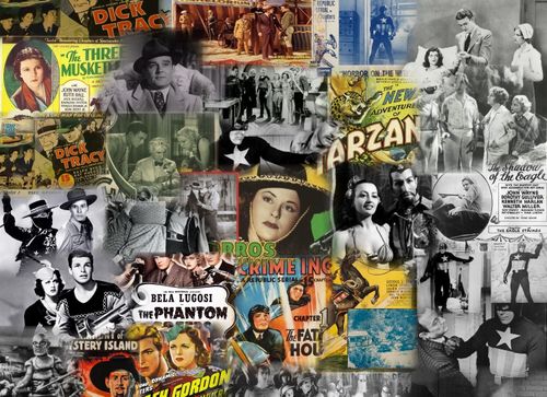 283 Public Domain Cliff-Hanger Episodes of 22 Serials on a 128GB USB Flash Drive — image 1
